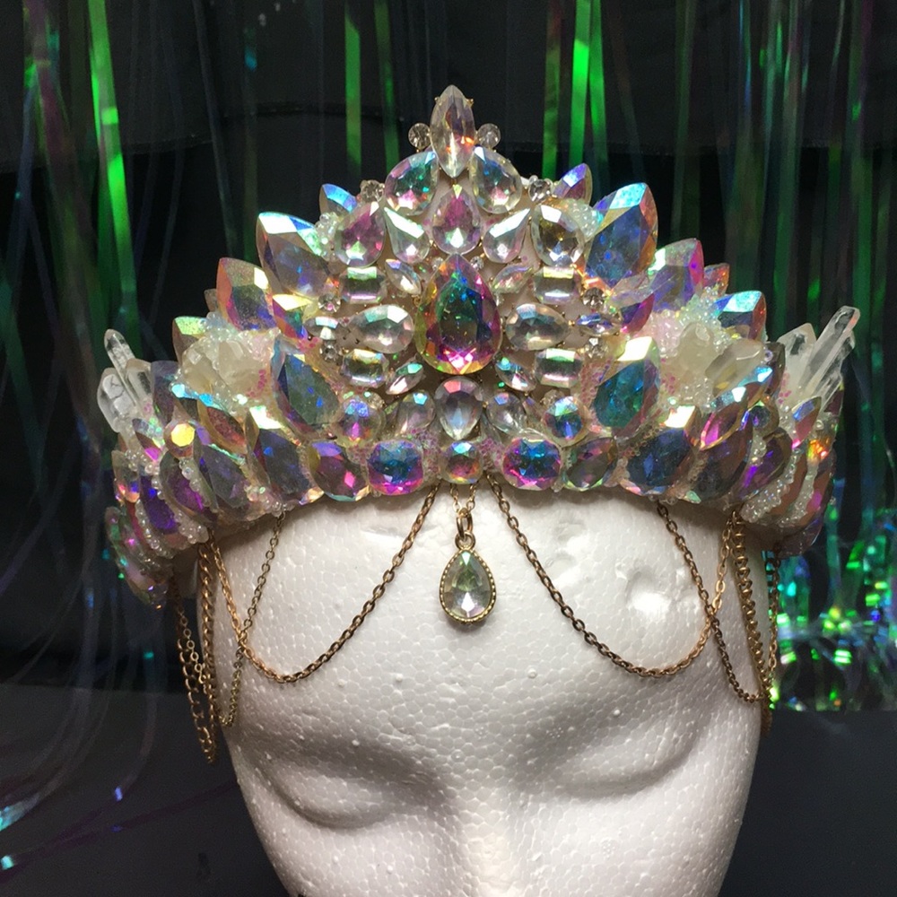 Ice Princess Fairy Mermaid Crown